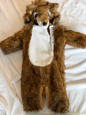 Pottery Barn Kids Faux Fur Wolf Costume